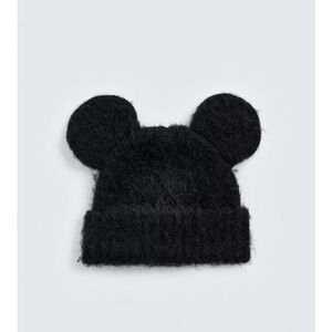 MICKEY MOUSE EAR KNIT BEANIE HARRY LAMBERT FOR ZARA X DISNEY